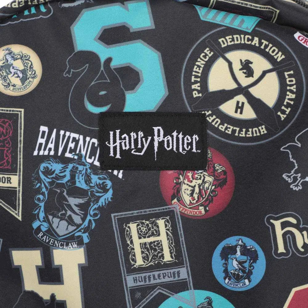 Harry Potter - Hogwarts Houses Laptop Backpack (All Over Print) - Bioworld