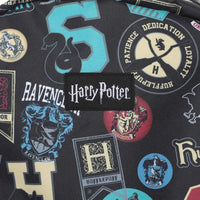 Harry Potter - Hogwarts Houses Laptop Backpack (All Over Print) - Bioworld