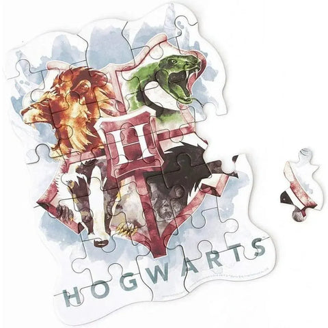 Harry Potter - Hogwarts Houses Mini Jigsaw Puzzle (25 Pieces) - Paper House Products - Playhouse Series
