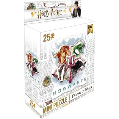 Harry Potter - Hogwarts Houses Mini Jigsaw Puzzle (25 Pieces) - Paper House Products - Playhouse Series