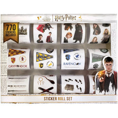 Harry Potter - Hogwarts Houses and Character Sticker Roll Set - Paperhouse Productions