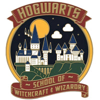 Harry Potter - Hogwarts School of Witchcraft and Wizardry Pin Badge (Enamel) ...- Image 2