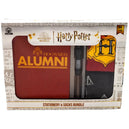 Harry Potter - Hogwarts Stationery & Socks Gift Box Set - Culturefly - Journal, Wand Pen, Crew Socks