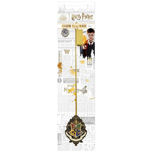 Harry Potter - Howgwarts Crest Charm Bookmark - Paper House Prodcutions