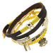 Harry Potter - Hufflepuff Bracelet Set - Bioworld