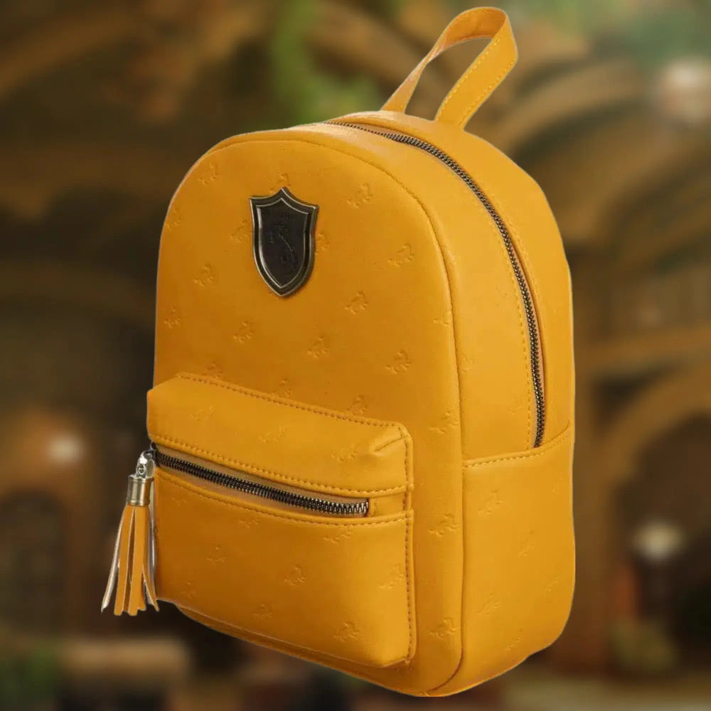 Harry Potter - Hufflepuff Crest Mini Backpack - Bioworld