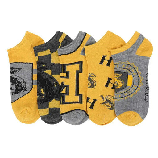 Harry Potter - Hufflepuff House Ankle Socks (5 Pairs) - Bioworld