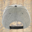 Harry Potter - "I Solemnly Swear I Am Up to No Good" Snapback Hat (Gray, Flat Bill) - Bioworld