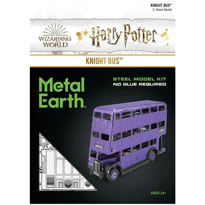 Harry Potter - Knight Bus Figure Model Kit (Steel, Moderate Difficulty) - Fascinations - Metal Earth Series