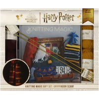 Harry Potter: Knitting Magic Gift Set: Gryffindor Scarf | Craft & Hobby Book | Gift Set