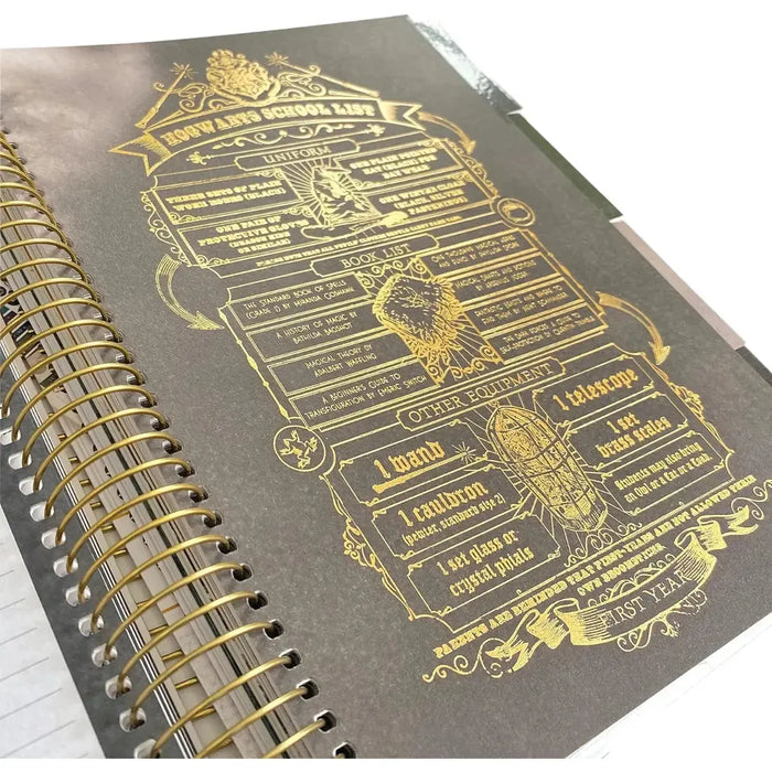 Harry Potter - Marauder's Map Spiral Bound 12-Month Planner (9.5", Undated) - Paper House Products