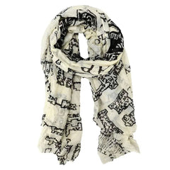 Harry Potter - Maruader's Map Scarf - Bioworld