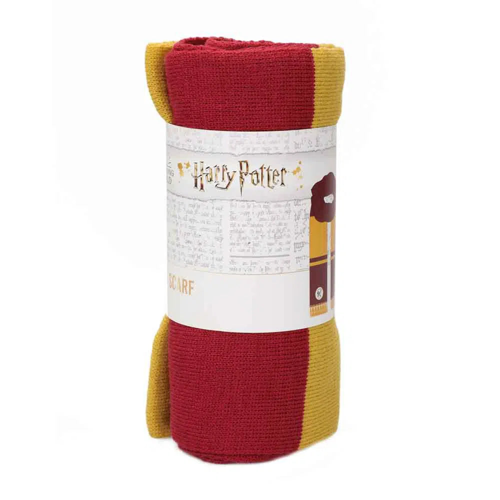 Harry Potter - Platform 9 3/4 Knit Scarf - Bioworld - Red/Gold