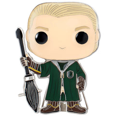 Harry Potter - Quidditch Draco Malfoy Pin Badge (#17, Enamel) - Funko - Pop! Pin Series