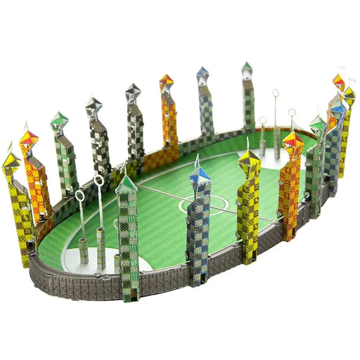 Harry Potter - Quidditch Pitch Model Kit (Steel, Moderate Difficulty) - Fascinations - Metal Earth Series