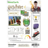 Harry Potter - Quidditch Pitch Model Kit (Steel, Moderate Difficulty) - Fascinations - Metal Earth Series