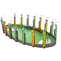 Harry Potter - Quidditch Pitch Model Kit (Steel, Moderate Difficulty) - Fascinations - Metal Earth Series