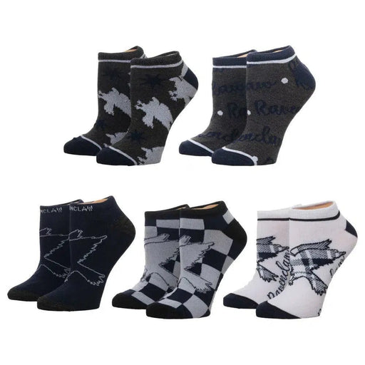 Harry Potter - Ravenclaw House Ankle Socks (5 Pairs) - Bioworld