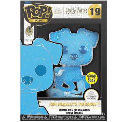 Harry Potter - Ron Weasley's Patronus [Jack Russell Terrier] Pin Badge (Glows in the Dark, Enamel) - Funko - Pop! Pin Series (19)