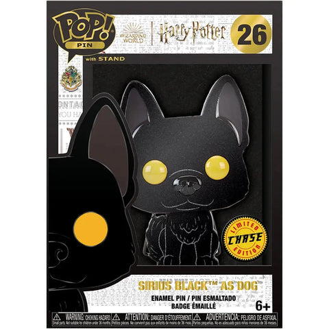 Harry Potter - Sirius Black as a Dog Pin Badge (Limited Chase Edition, Glows in the Dark, Enamel) - Funko - Pop! Pin Series (26)