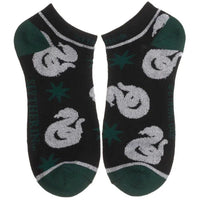 Harry Potter - Slytherin House Ankle Socks (5 Pairs) - Bioworld- Image 2