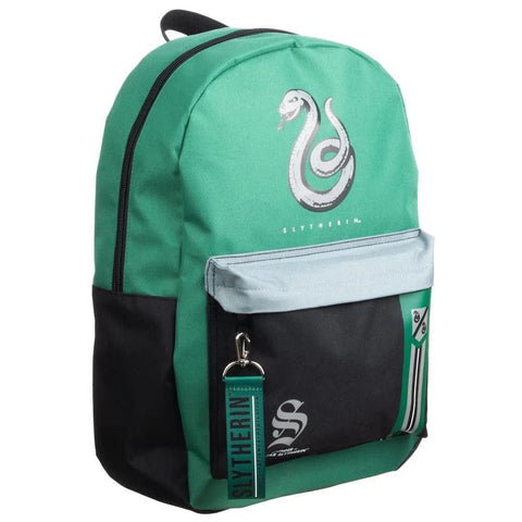 Harry Potter - Slytherin Mixblock Laptop Backpack - Bioworld
