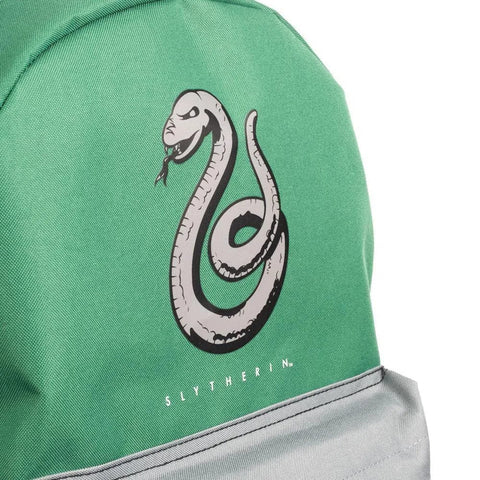 Harry Potter - Slytherin Mixblock Laptop Backpack - Bioworld