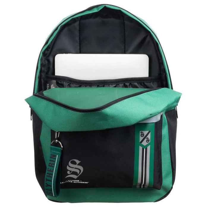 Harry Potter - Slytherin Mixblock Laptop Backpack - Bioworld
