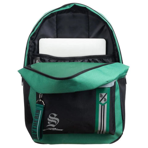 Harry Potter - Slytherin Mixblock Laptop Backpack - Bioworld