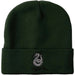 Harry Potter - Slytherin Serpent Green Cuffed Knitted Beanie Hat - Bioworld