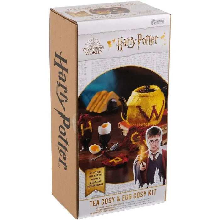 Harry Potter - Tea Cosy & Egg Cosy Knitting Kit (Intermediate Difficulty) - Eaglemoss - Hero Collector Series