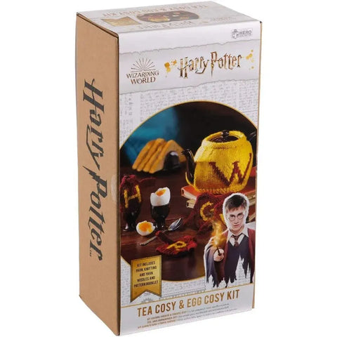 Harry Potter - Tea Cosy & Egg Cosy Knitting Kit (Intermediate Difficulty) - Eaglemoss - Hero Collector Series