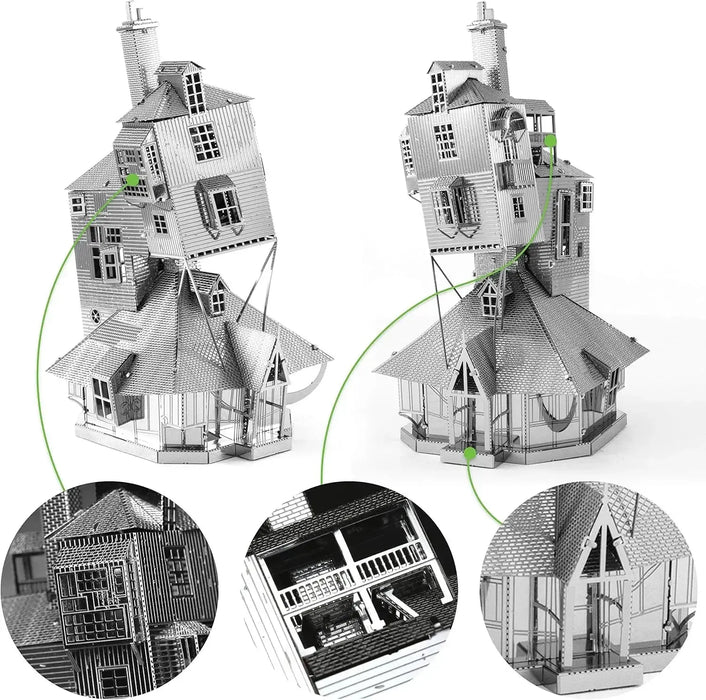 Harry Potter - The Burrow 3D Metal Model Kit - Fascinations - Metal Earth Series