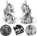 Harry Potter - The Burrow 3D Metal Model Kit - Fascinations - Metal Earth Series