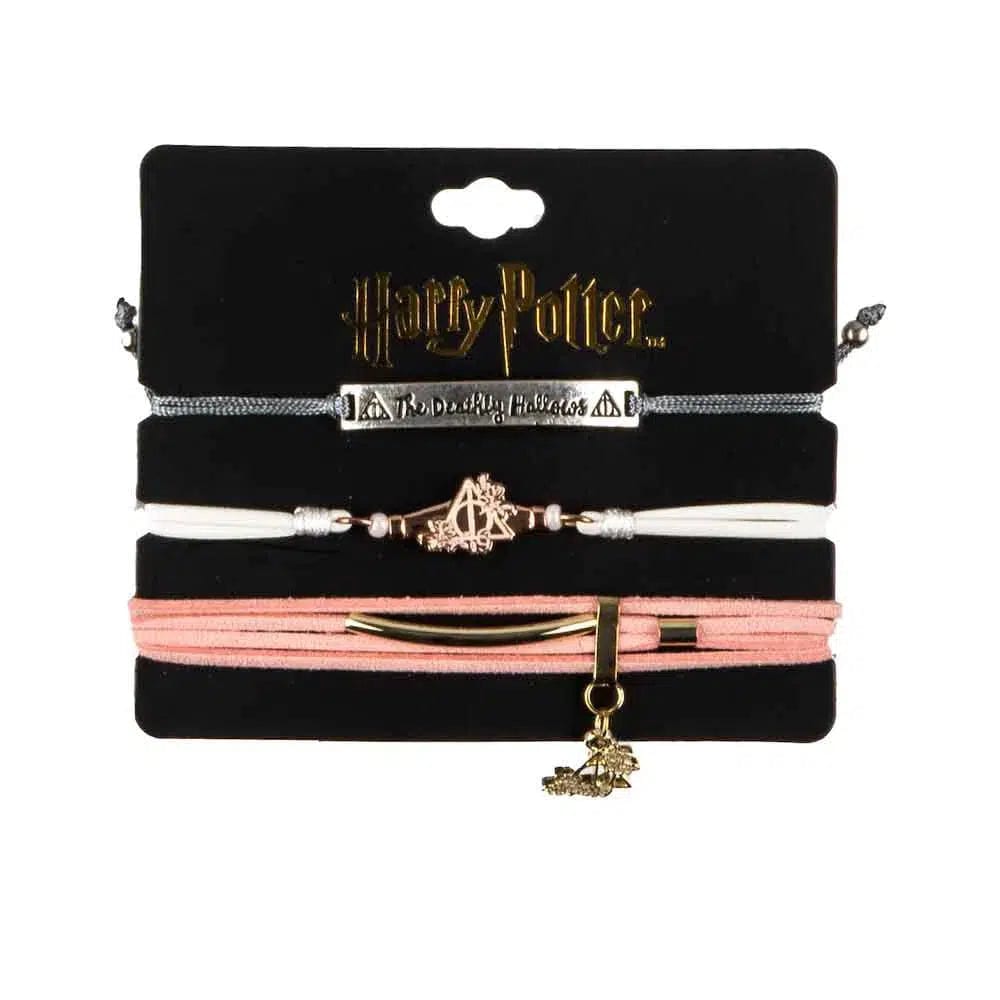 Harry Potter - The Deathly Hallows Bracelet Set - Bioworld