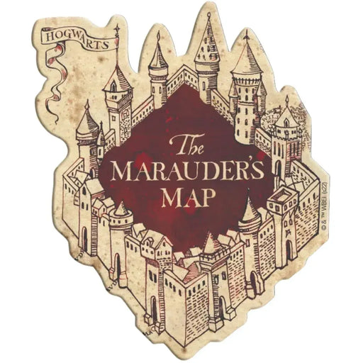 Harry Potter - The Marauder's Map Magnet (3.2") - Paper House Products