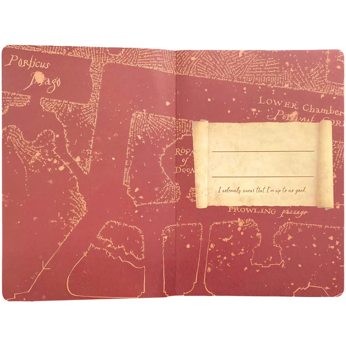 Harry Potter - The Marauders Map Notebook (Softcover) - Paperhouse Pro ...
