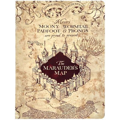 Harry Potter - The Marauders Map Notebook (Softcover) - Paperhouse Productions
