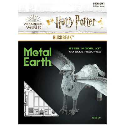 Harry Potter - Unpainted Buckbeak Figure Model Kit (Steel, Moderate Difficulty) - Fascinations - Metal Earth Series