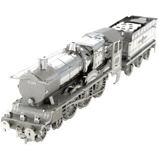 Harry Potter - Unpainted Hogwarts Express Train Figure Model Kit (Steel, Challenging Difficulty) - Fascinations - Metal Earth Series