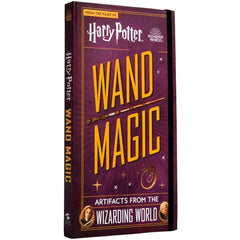 Harry Potter: Wand Magic: Artifacts from the Wizarding World Hardcover Book & Collectibles Set (Bookmark, Patch, Pencil, Stickers) - Insight Editions - (2021)