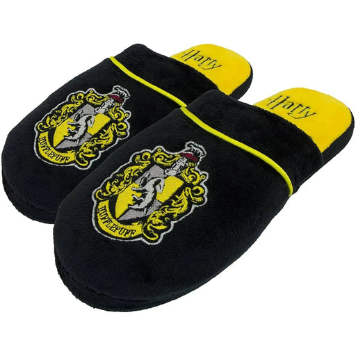 Harry Potter [Wizarding World] - Adult-Size Hufflepuff Slippers (M/L) - Cinereplicas