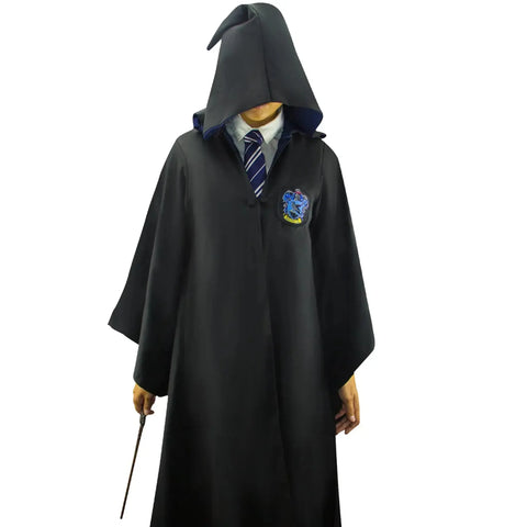Harry Potter [Wizarding World] - Adult Unisex Ravenclaw Wizard Robe - Cinereplicas - Image 3