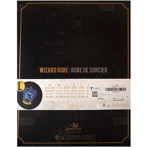Harry Potter [Wizarding World] - Adult Unisex Ravenclaw Wizard Robe - Cinereplicas - Image 4