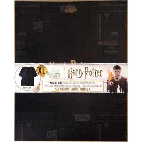 Harry Potter [Wizarding World] - Adult Unisex Slytherin Wizard Robe (XL) - Cinereplicas - Image 1