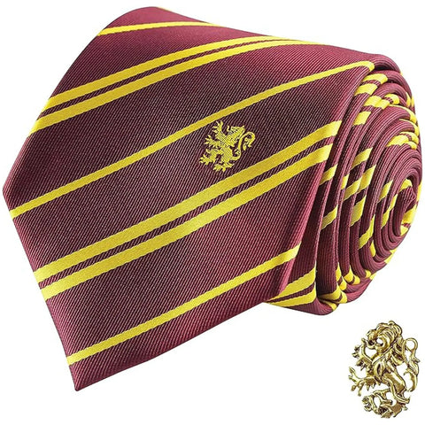 Harry Potter [Wizarding World] - Gryffindor Necktie & Pin Deluxe Set - Cinereplicas - (2021) - Image 4