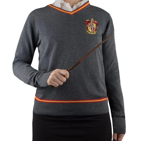 Harry Potter [Wizarding World] - Gryffindor Soft-Touch Knit V-Neck Sweater - Cinereplicas - Image 2