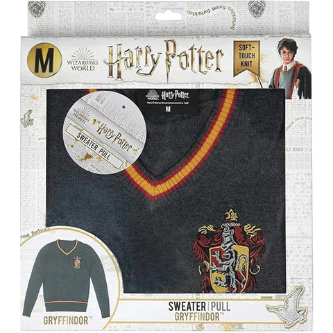 Harry Potter [Wizarding World] - Gryffindor Soft-Touch Knit V-Neck Sweater - Cinereplicas - Image 5
