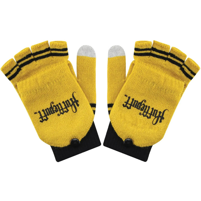 Harry Potter [Wizarding World] - Hufflepuff Fingerless Gloves - Cinereplicas
