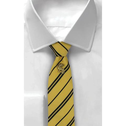 Harry Potter [Wizarding World] - Hufflepuff Necktie & Pin Deluxe Set - Cinereplicas - (2022) - Image 5